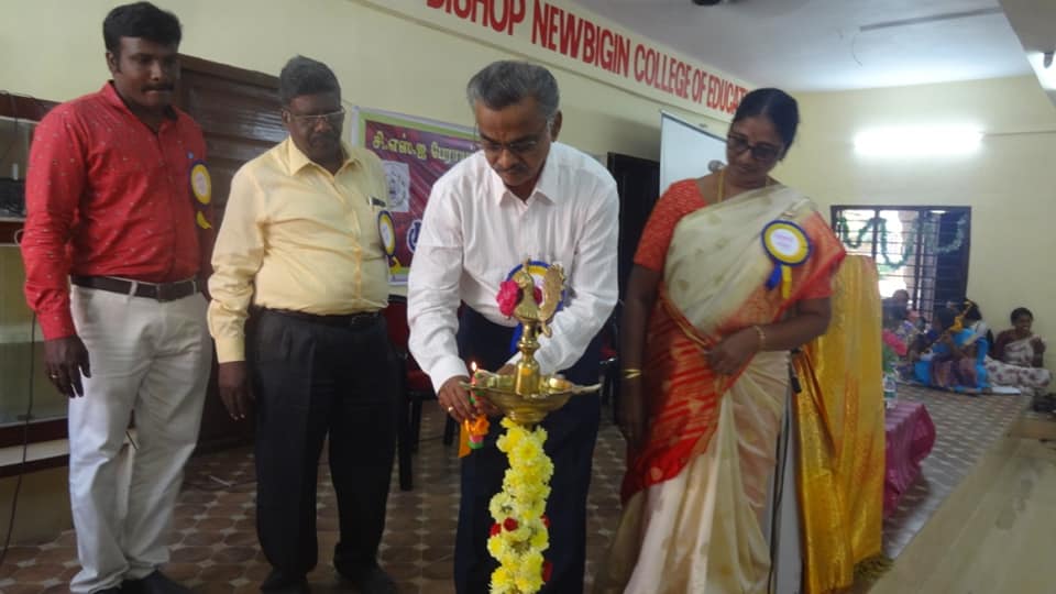 Mutamizh Vizha 2020 in Bishop NewBigin College of Education