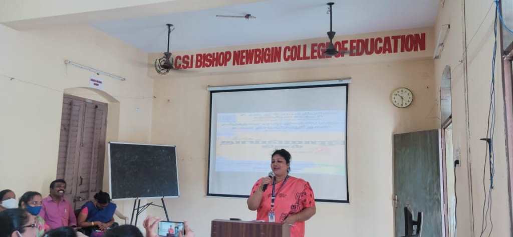 Mother Language Day 2022 in Bishop NewBigin College of Education