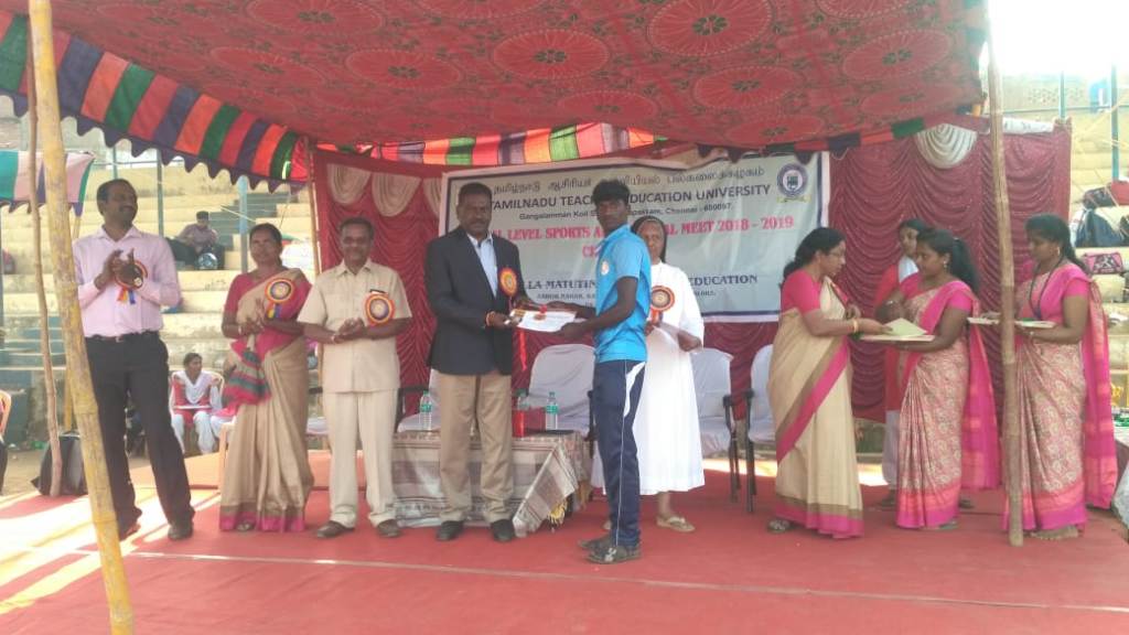  Tnteu Sports 2019  Bishop NewBigin College of Education